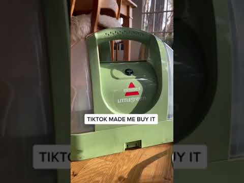 This Little Green Machine Actually Makes Me WANT To Clean!