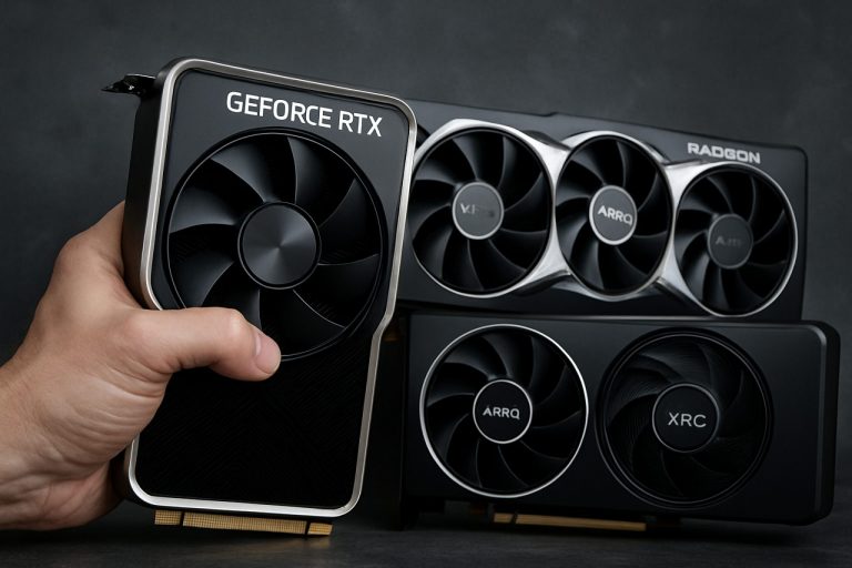 Nvidia zaostrza kontrolę na rynku kart graficznych: AMD i Intel zmagają się o znaczenie